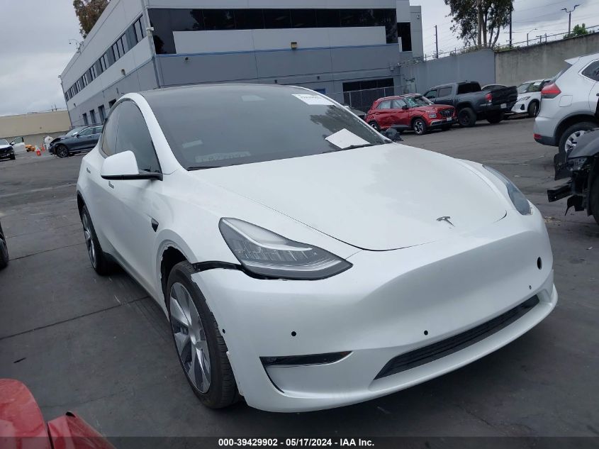 2021 TESLA MODEL Y LONG RANGE DUAL MOTOR ALL-WHEEL DRIVE