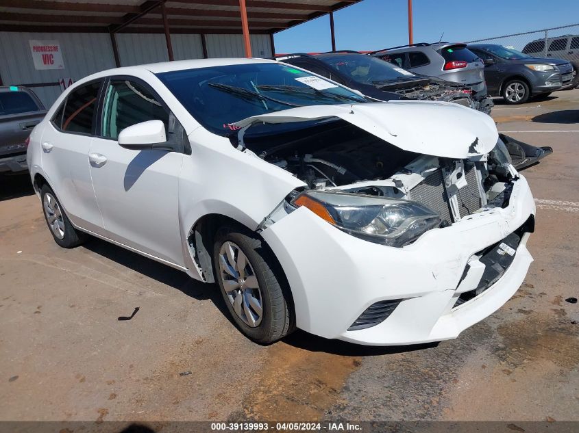 2016 TOYOTA COROLLA LE