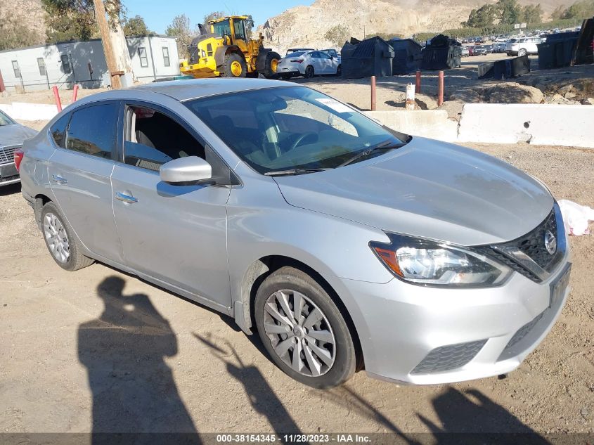 2016 NISSAN SENTRA S