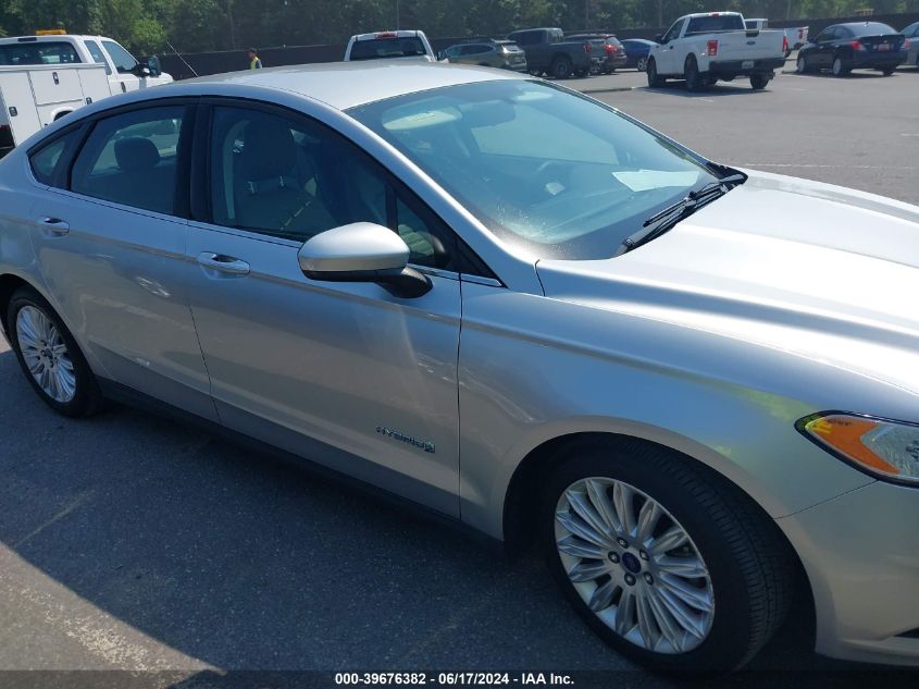 2016 FORD FUSION S HYBRID