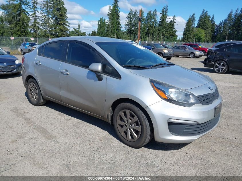 2016 KIA RIO LX