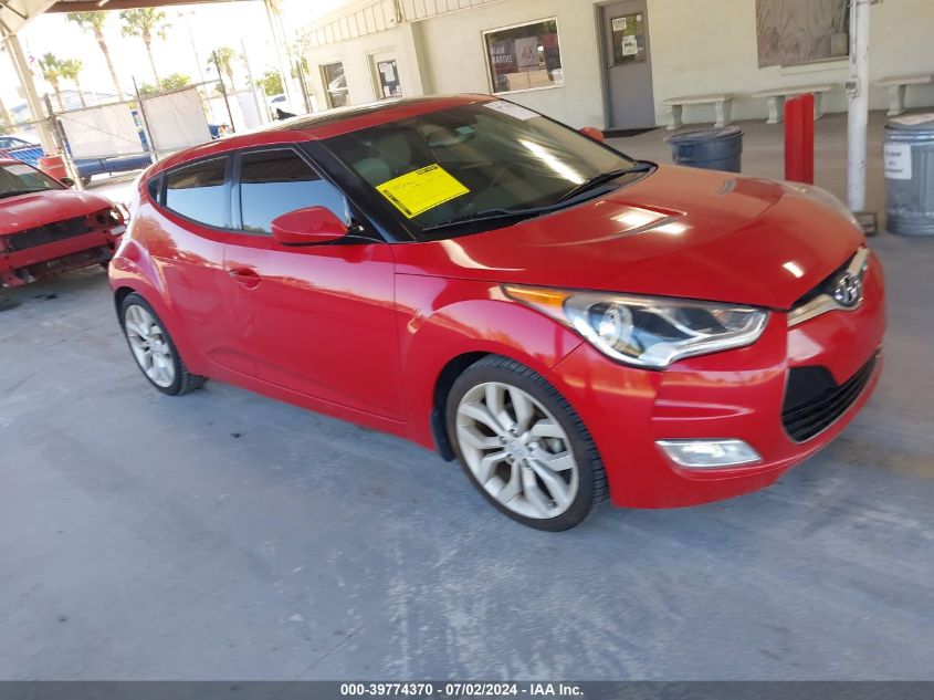 2013 HYUNDAI VELOSTER BASE W/GRAY