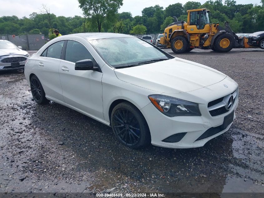 2016 MERCEDES-BENZ CLA 250