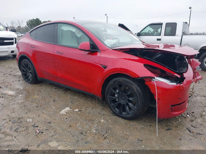 2021 TESLA MODEL Y LONG RANGE DUAL MOTOR ALL-WHEEL DRIVE