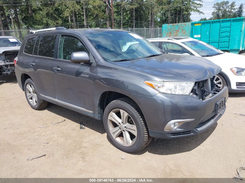 2013 TOYOTA HIGHLANDER LIMITED V6