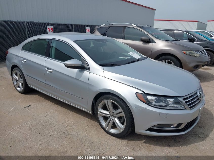 2013 VOLKSWAGEN CC 2.0T SPORT PLUS