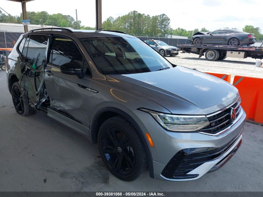 2023 VOLKSWAGEN TIGUAN 2.0T SE R-LINE BLACK