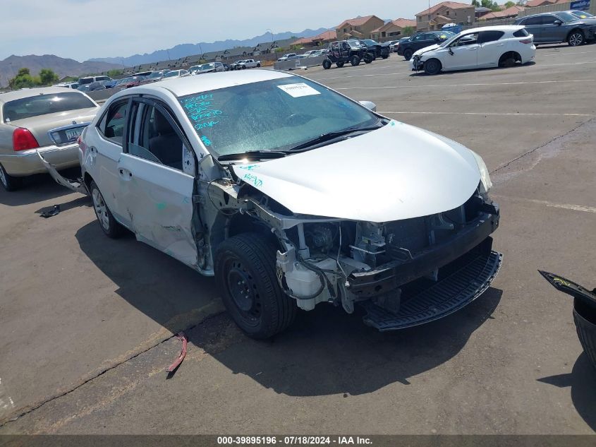 2016 TOYOTA COROLLA LE