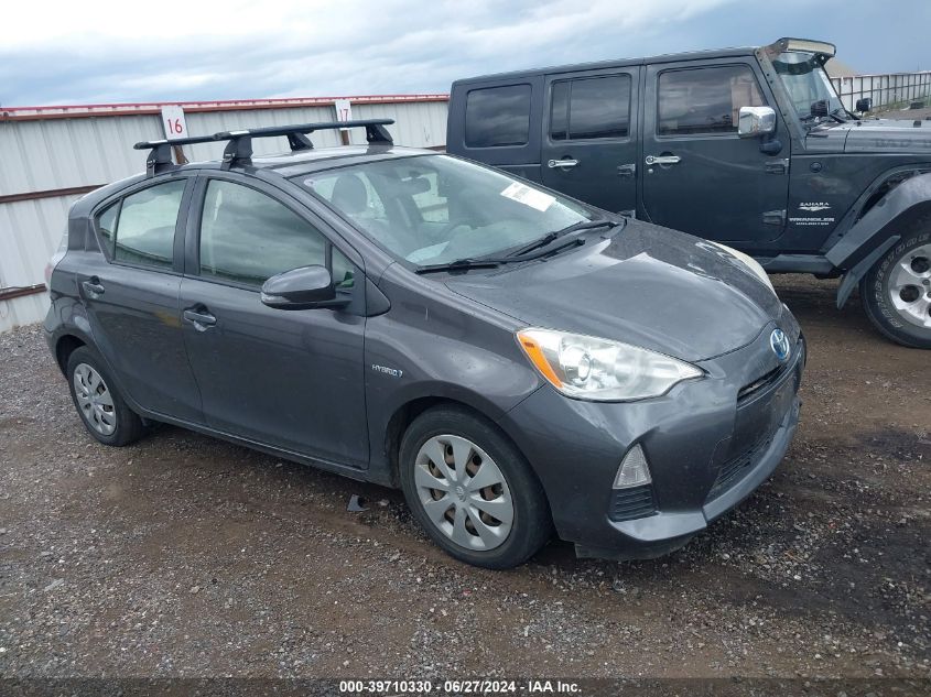 2012 TOYOTA PRIUS C TWO