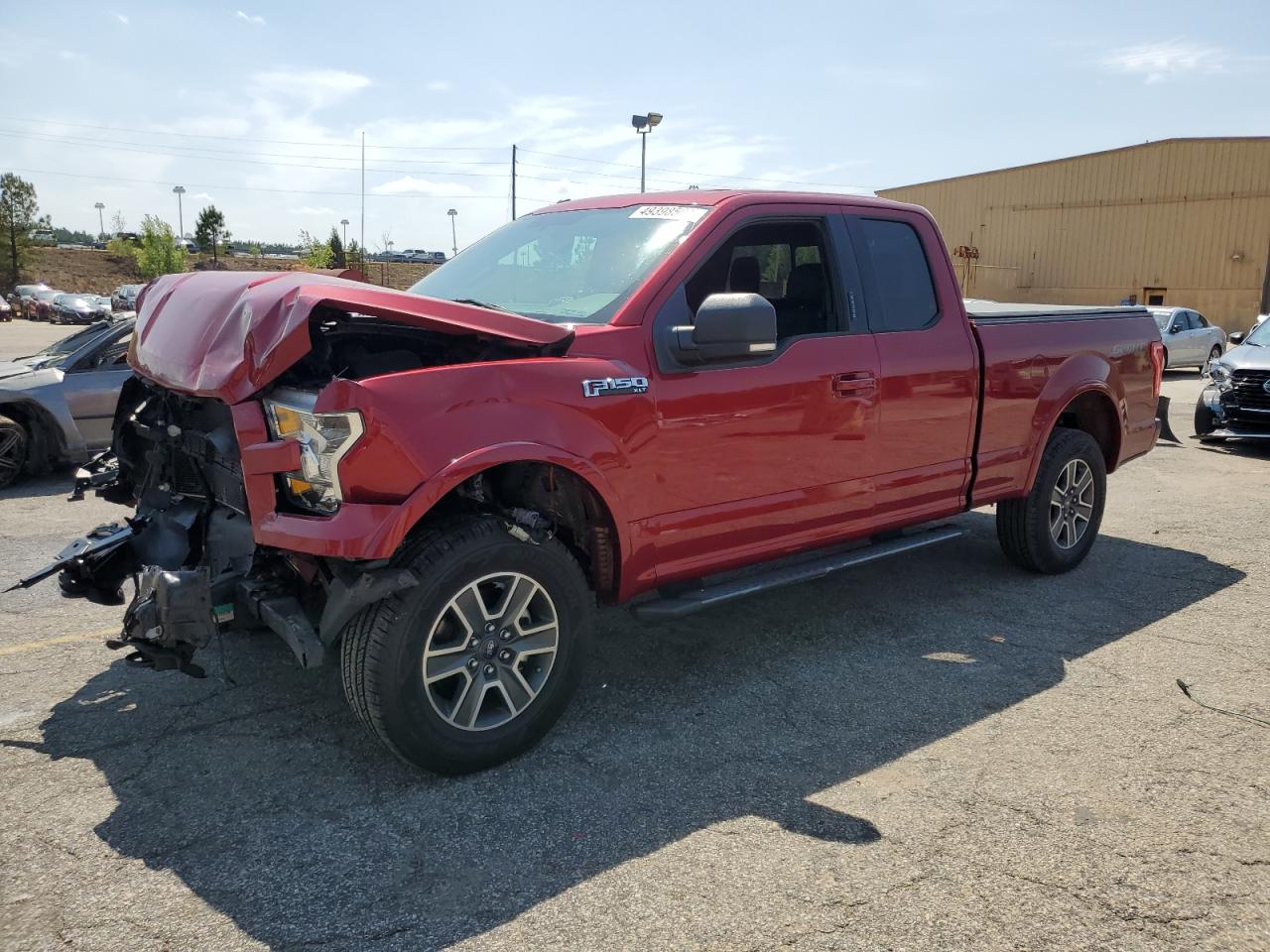 2016 FORD F150 SUPER CAB