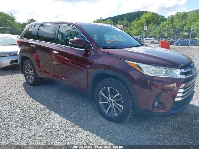 2017 TOYOTA HIGHLANDER XLE