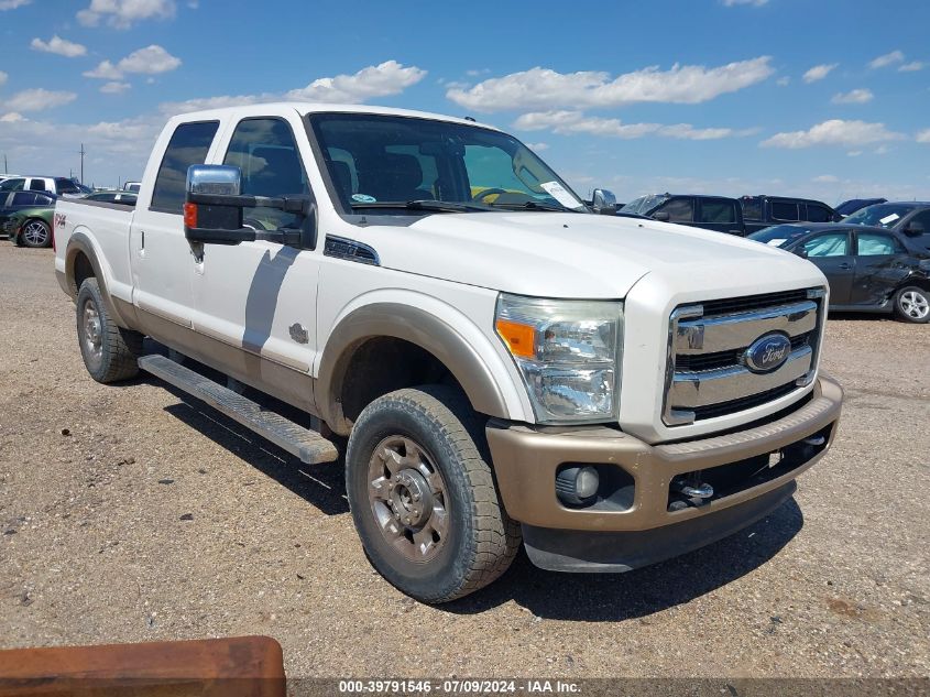 2012 FORD F-250 LARIAT