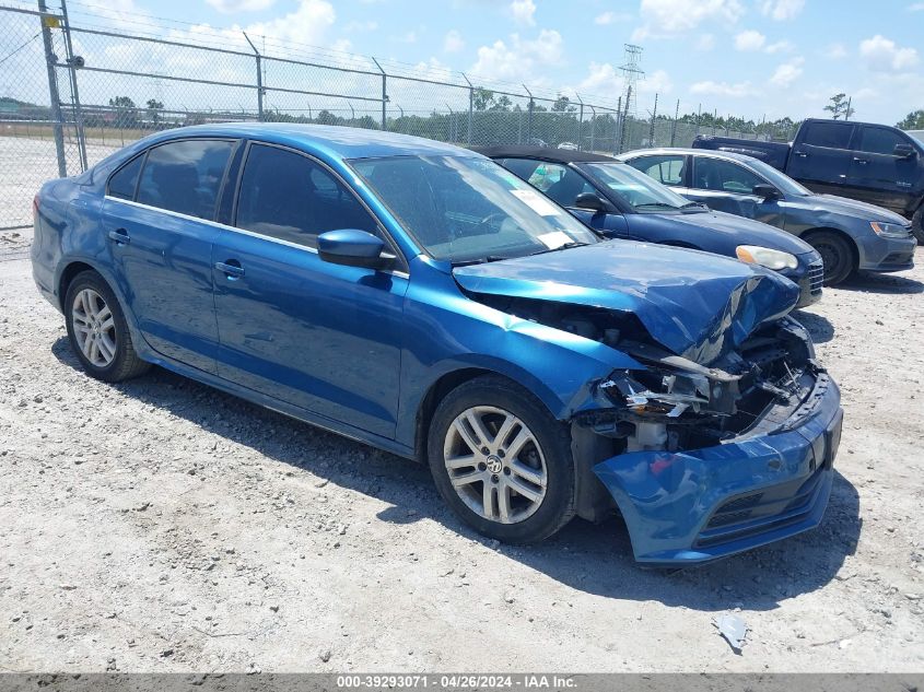 2017 VOLKSWAGEN JETTA 1.4T S