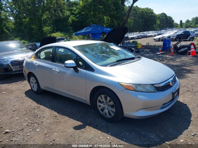 2012 HONDA CIVIC LX