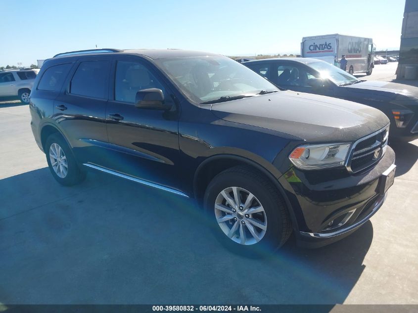 2019 DODGE DURANGO SXT AWD