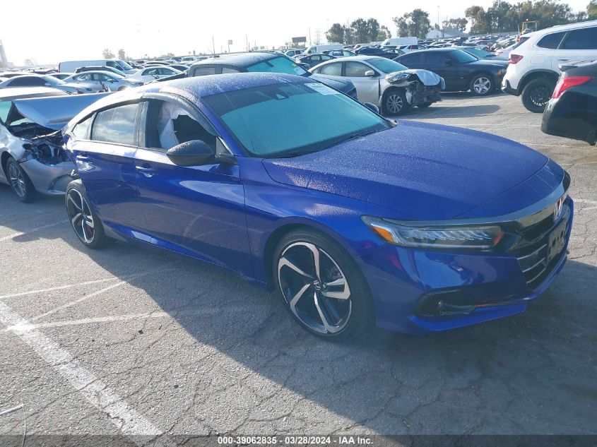 2022 HONDA ACCORD SPORT