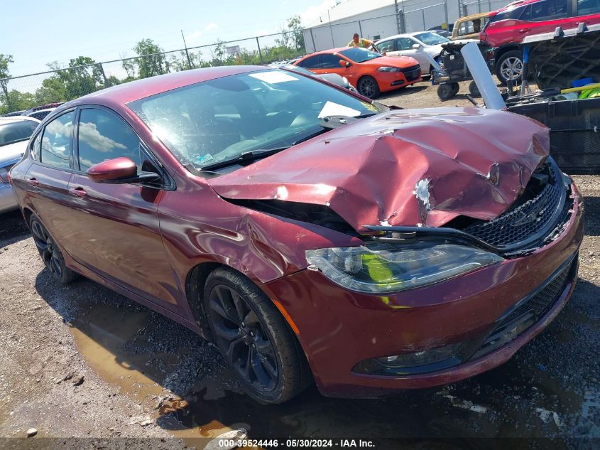 2015 CHRYSLER 200 S