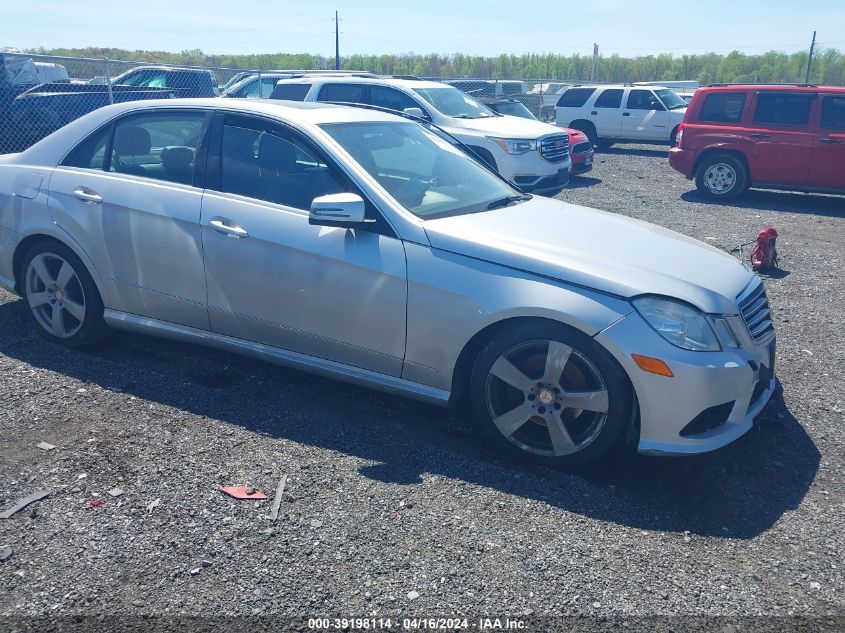 2011 MERCEDES-BENZ E 350 4MATIC