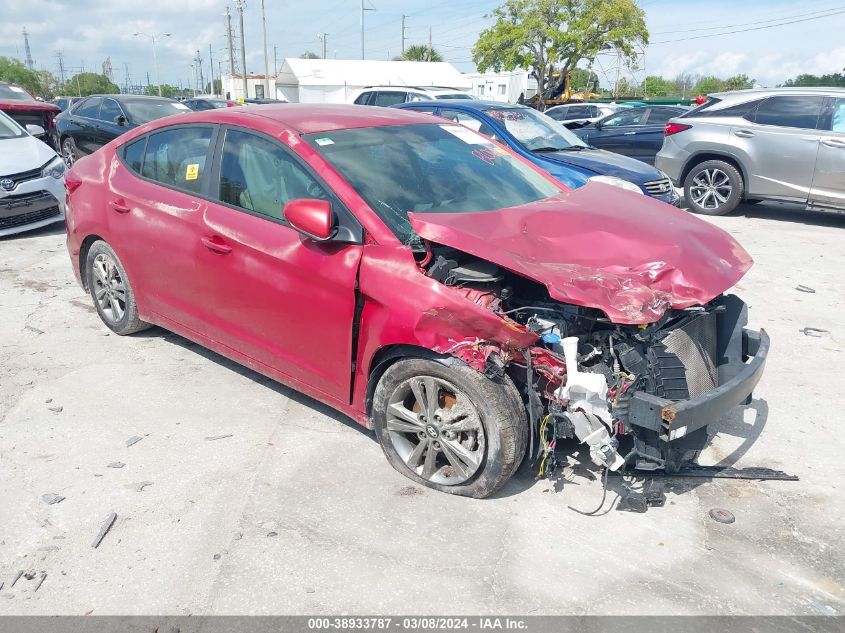 2018 HYUNDAI ELANTRA SEL