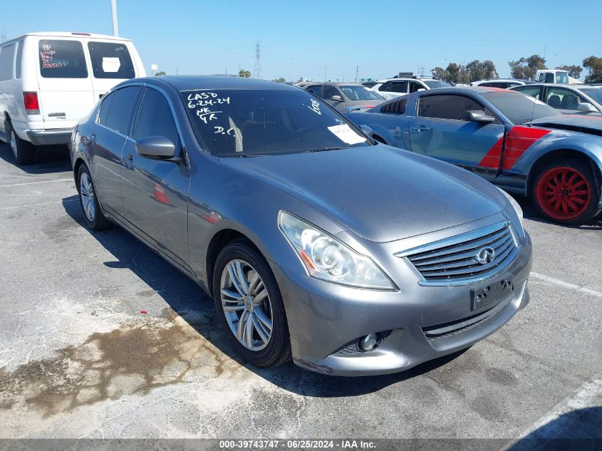 2011 INFINITI G37 JOURNEY