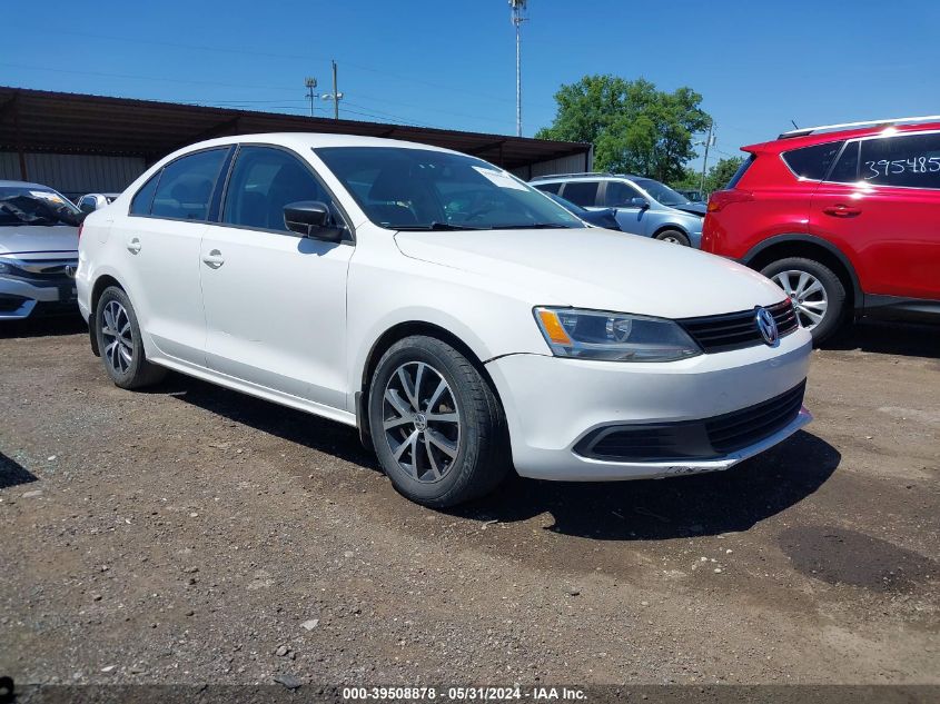 2012 VOLKSWAGEN JETTA 2.0L S