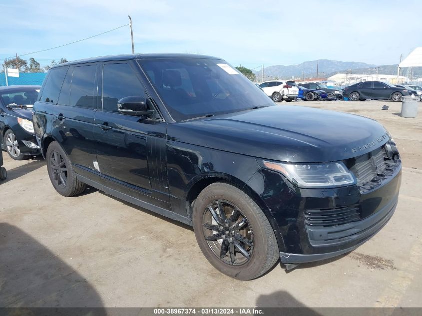 2019 LAND ROVER RANGE ROVER 3.0L V6 SUPERCHARGED