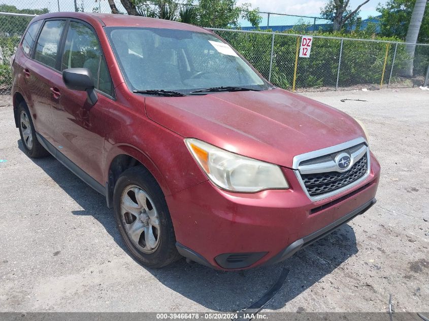 2014 SUBARU FORESTER 2.5I