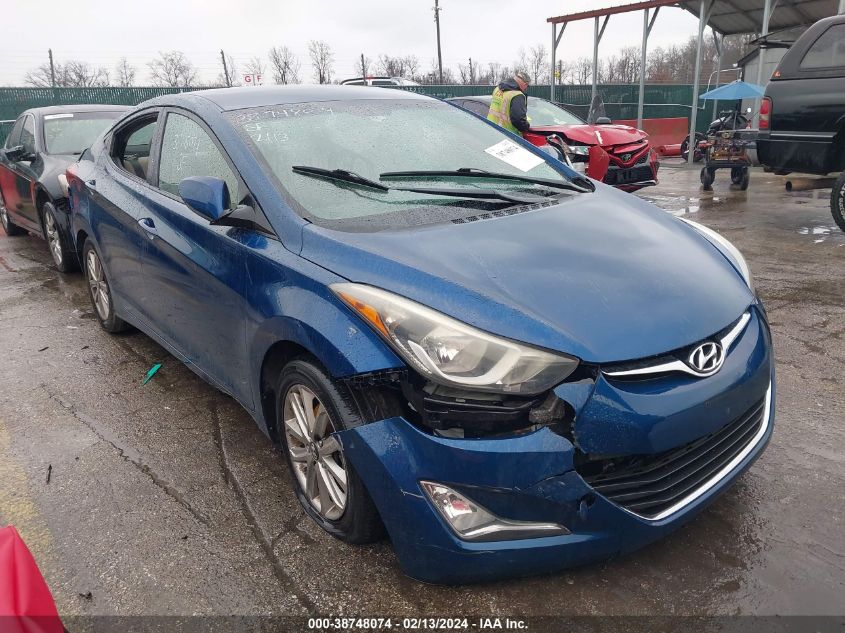 2014 HYUNDAI ELANTRA SE (ULSAN PLANT)