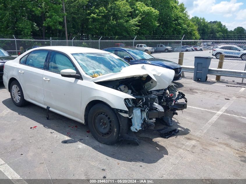 2014 VOLKSWAGEN PASSAT 1.8T S