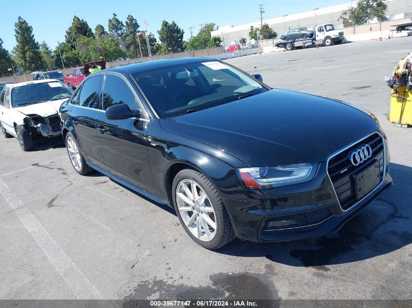 2016 AUDI A4 2.0T PREMIUM