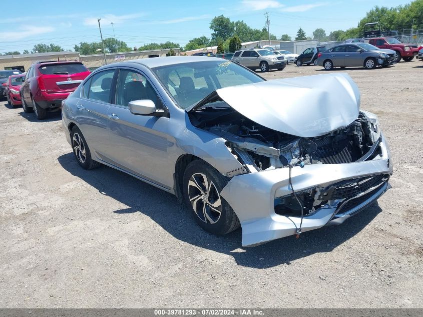 2017 HONDA ACCORD LX