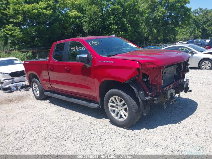 2021 CHEVROLET SILVERADO 1500 4WD DOUBLE CAB STANDARD BED LT