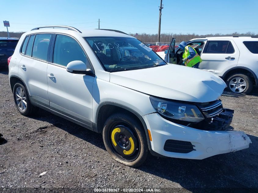 2017 VOLKSWAGEN TIGUAN 2.0T/2.0T S