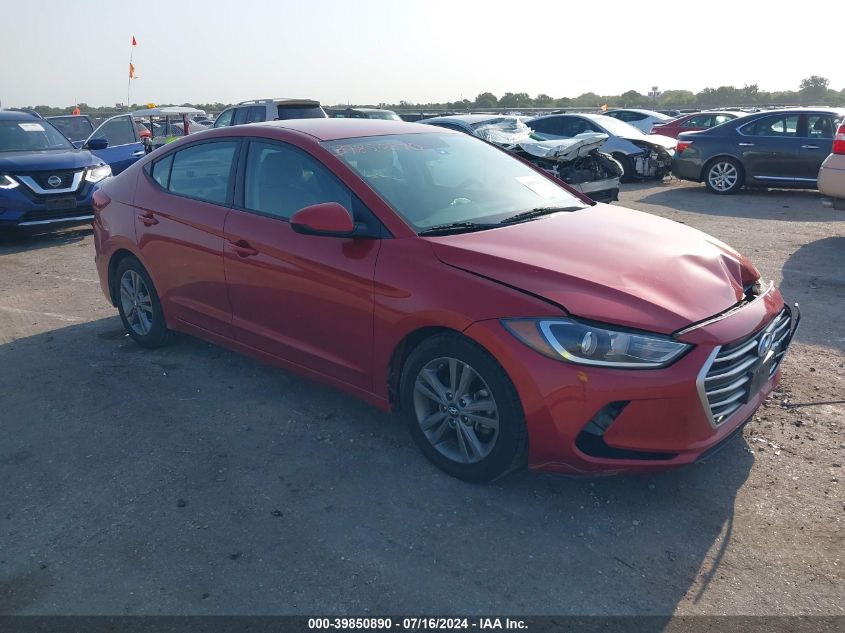 2018 HYUNDAI ELANTRA SEL