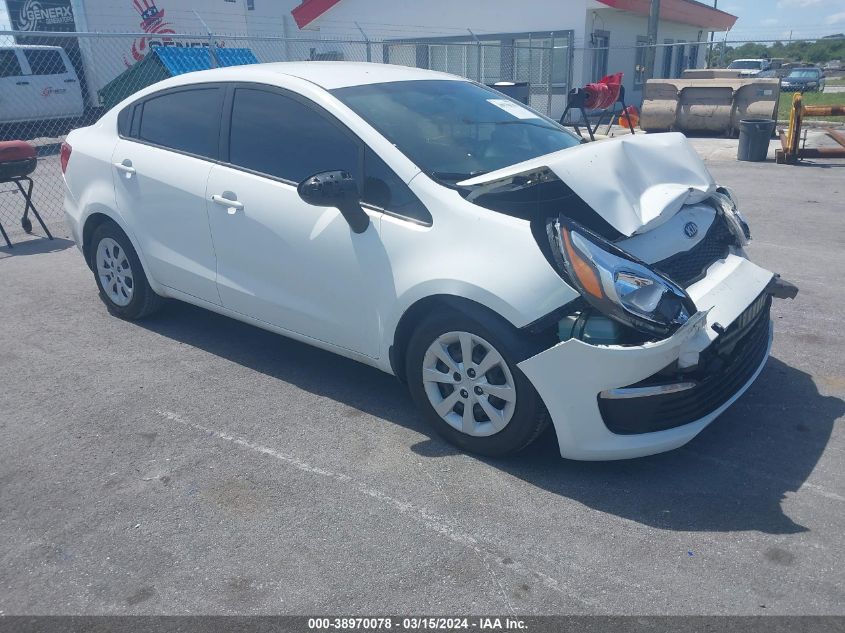 2016 KIA RIO LX