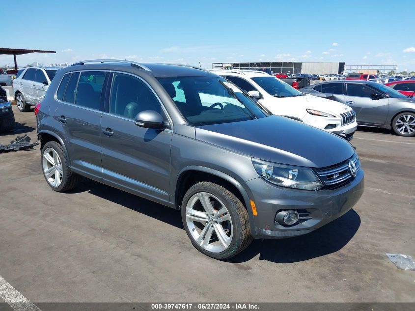 2016 VOLKSWAGEN TIGUAN S/SE/SEL/R-LINE