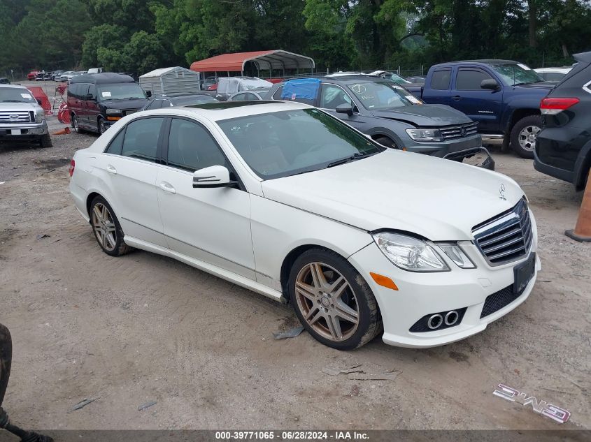 2010 MERCEDES-BENZ E 350 4MATIC