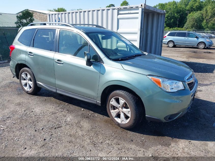 2016 SUBARU FORESTER 2.5I LIMITED