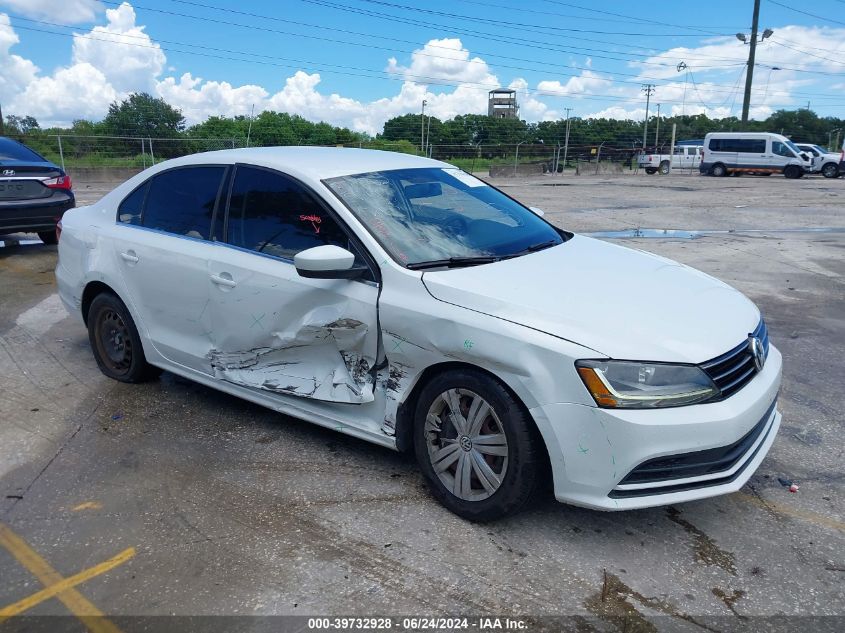 2017 VOLKSWAGEN JETTA 1.4T S