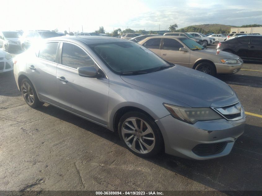 2016 ACURA ILX W/TECHNOLOGY PLUS PKG/W/PREMIUM PKG