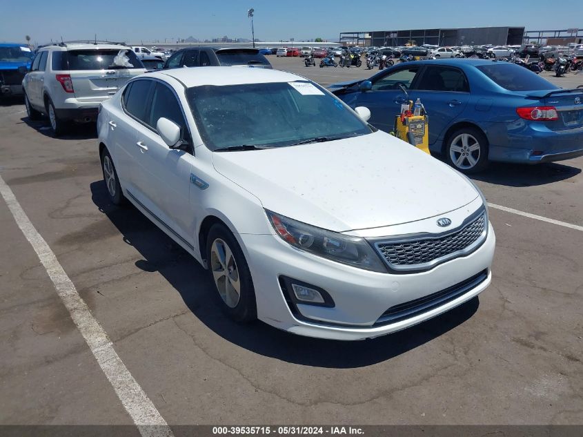 2014 KIA OPTIMA HYBRID LX