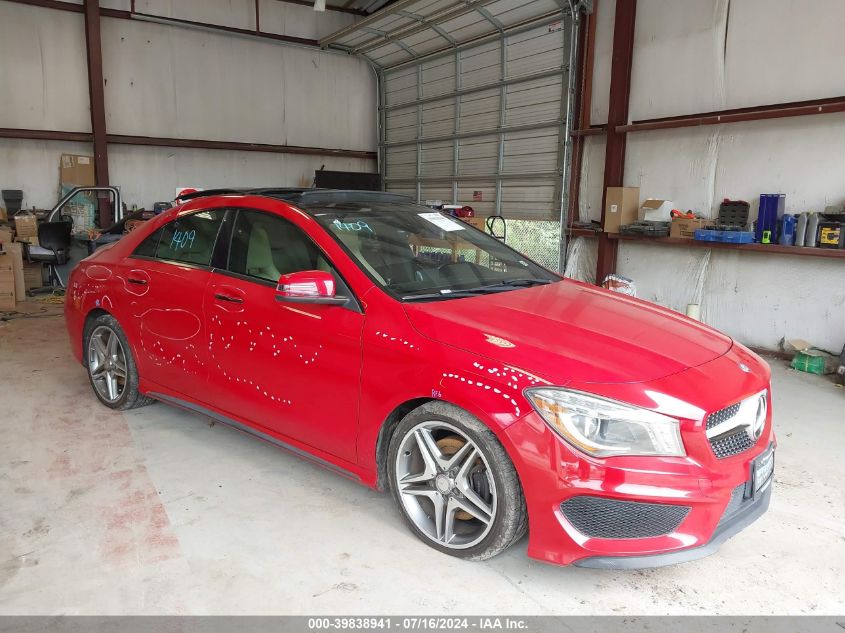 2014 MERCEDES-BENZ CLA 250 4MATIC