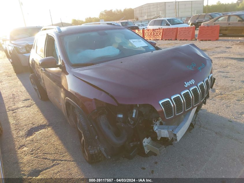 2019 JEEP CHEROKEE LIMITED 4X4