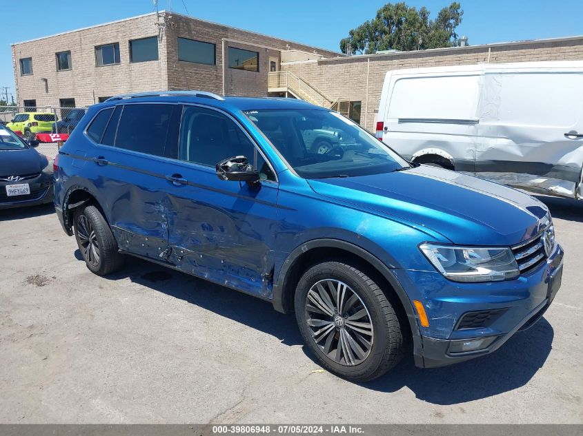 2018 VOLKSWAGEN TIGUAN 2.0T SE/2.0T SEL