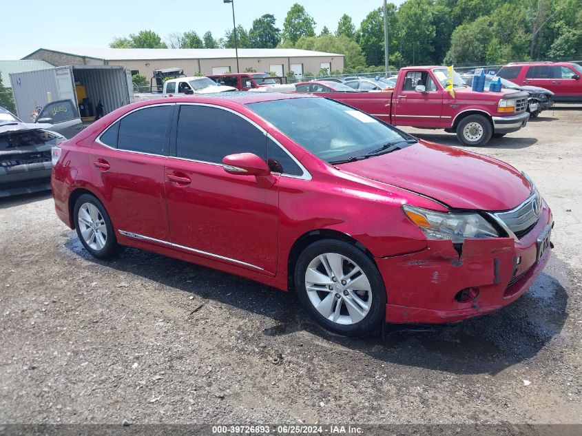 2010 LEXUS HS 250H