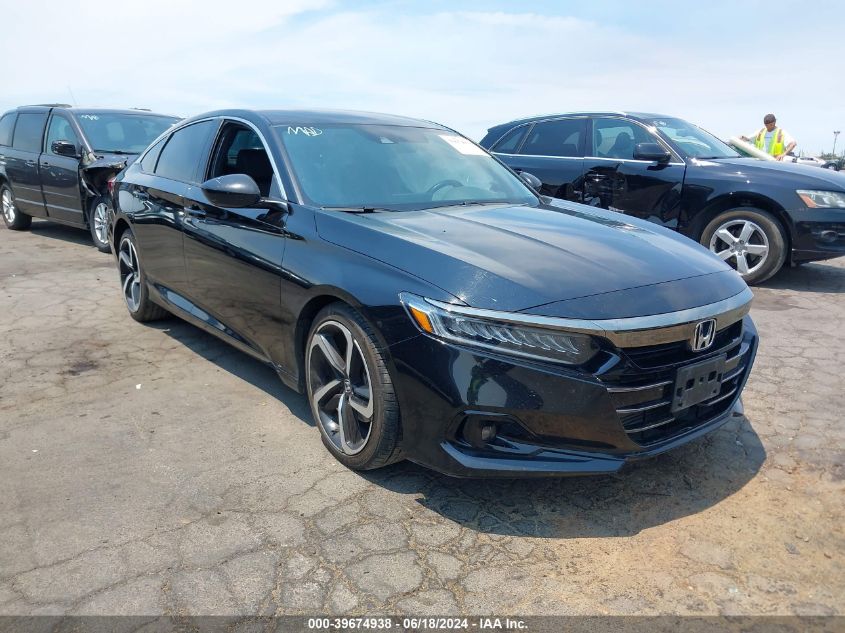 2021 HONDA ACCORD SPORT