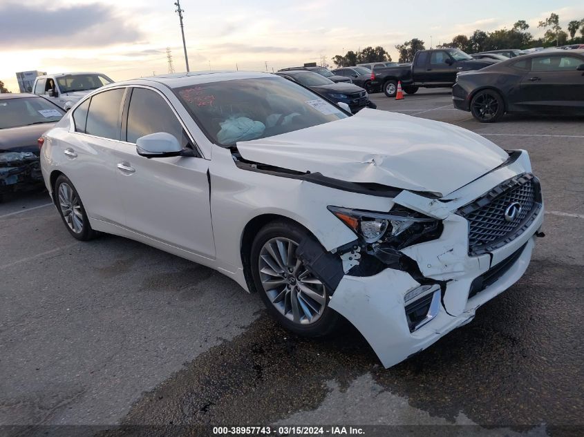 2022 INFINITI Q50 LUXE