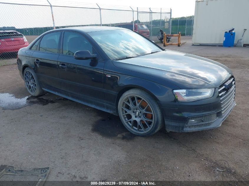 2014 AUDI A4 2.0T PREMIUM