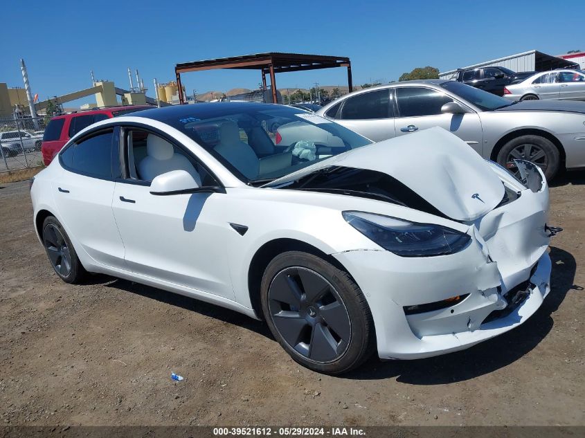 2022 TESLA MODEL 3 LONG RANGE DUAL MOTOR ALL-WHEEL DRIVE