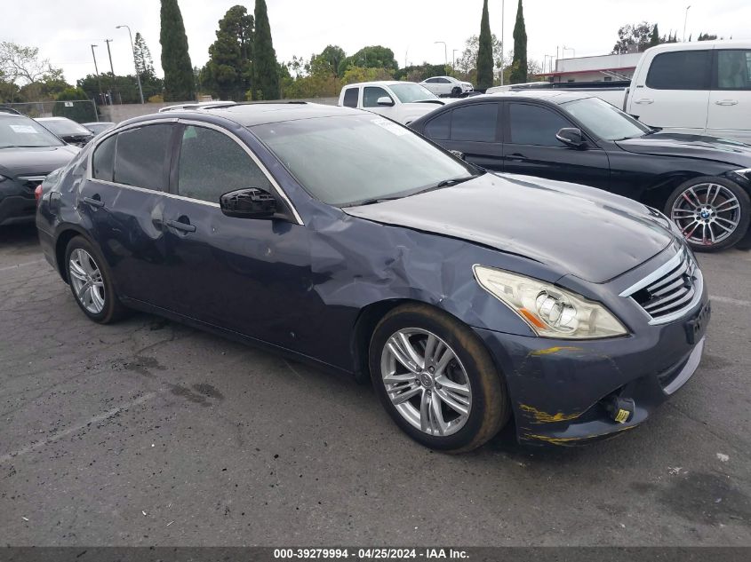 2011 INFINITI G25 JOURNEY